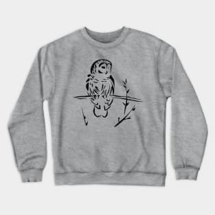 Barred Owl Ink Crewneck Sweatshirt